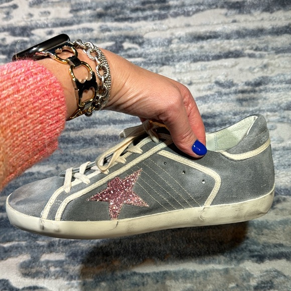 Golden Goose Super Star Low Top Sneakers - Picture 3 of 12